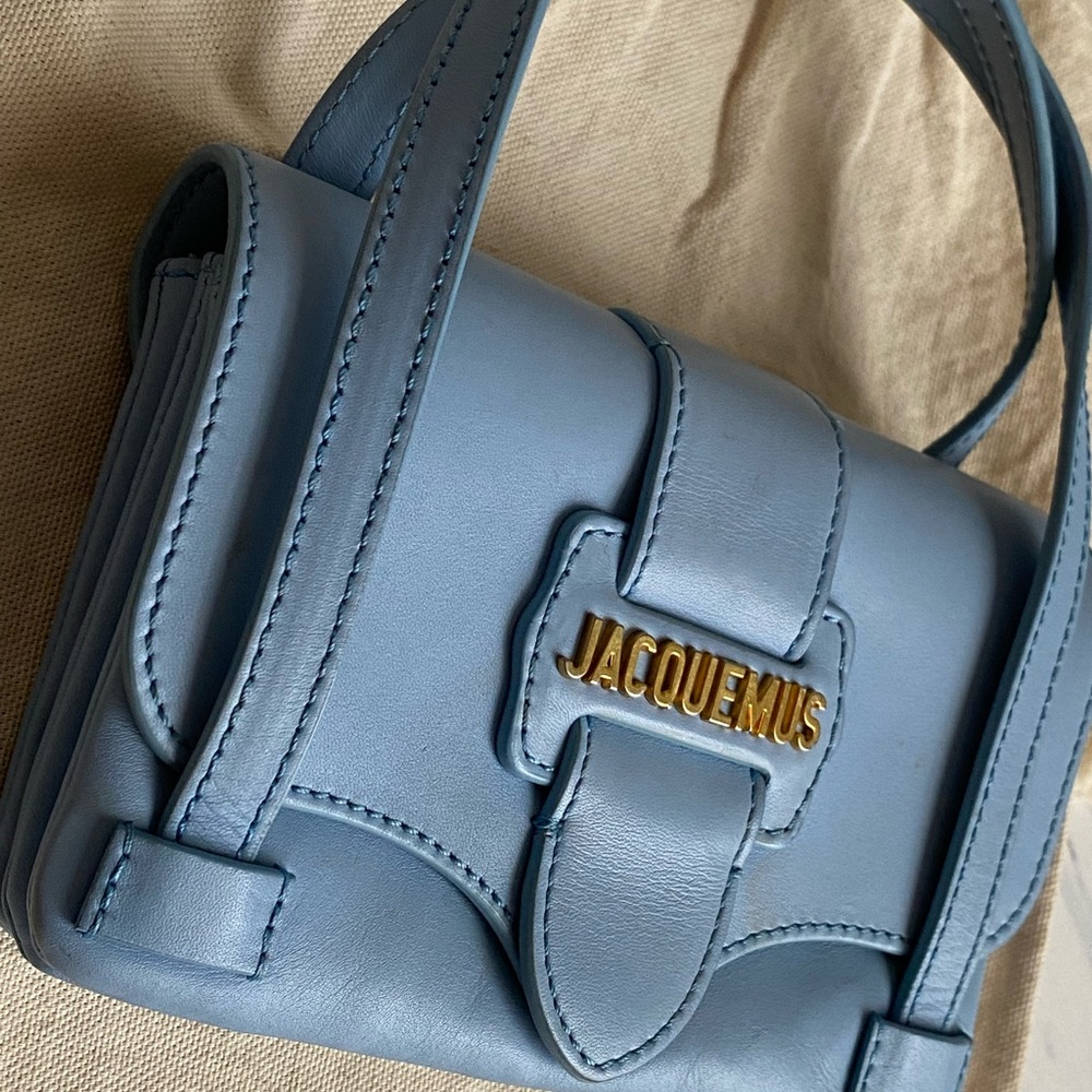 Jacquemus Le sac Minho - Light Blue - Picture 5 of 8